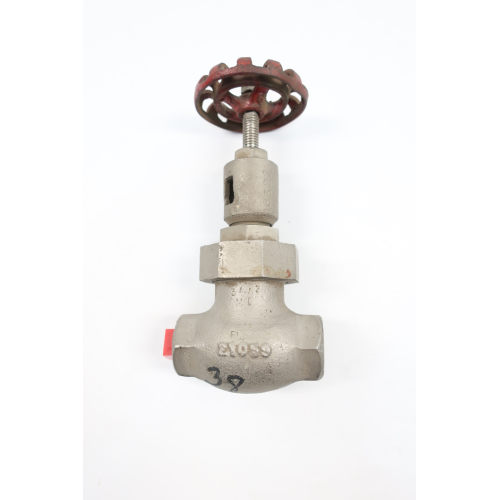 Aloyco 21059 Socket Weld 1/2in Stainless Wedge Gate Valve