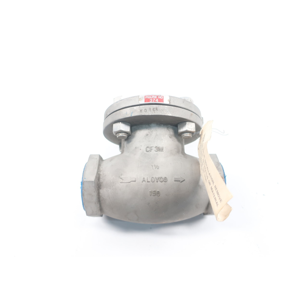 Aloyco 374 Stainless Check Valve Socket Weld 1-1/2in
