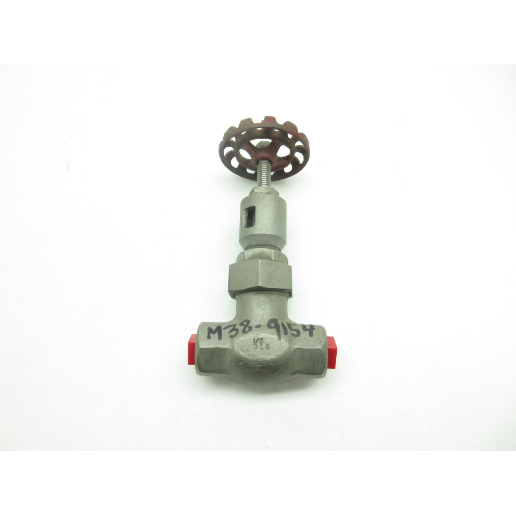 Aloyco Stainless Socket Weld Globe Valve 1/2in