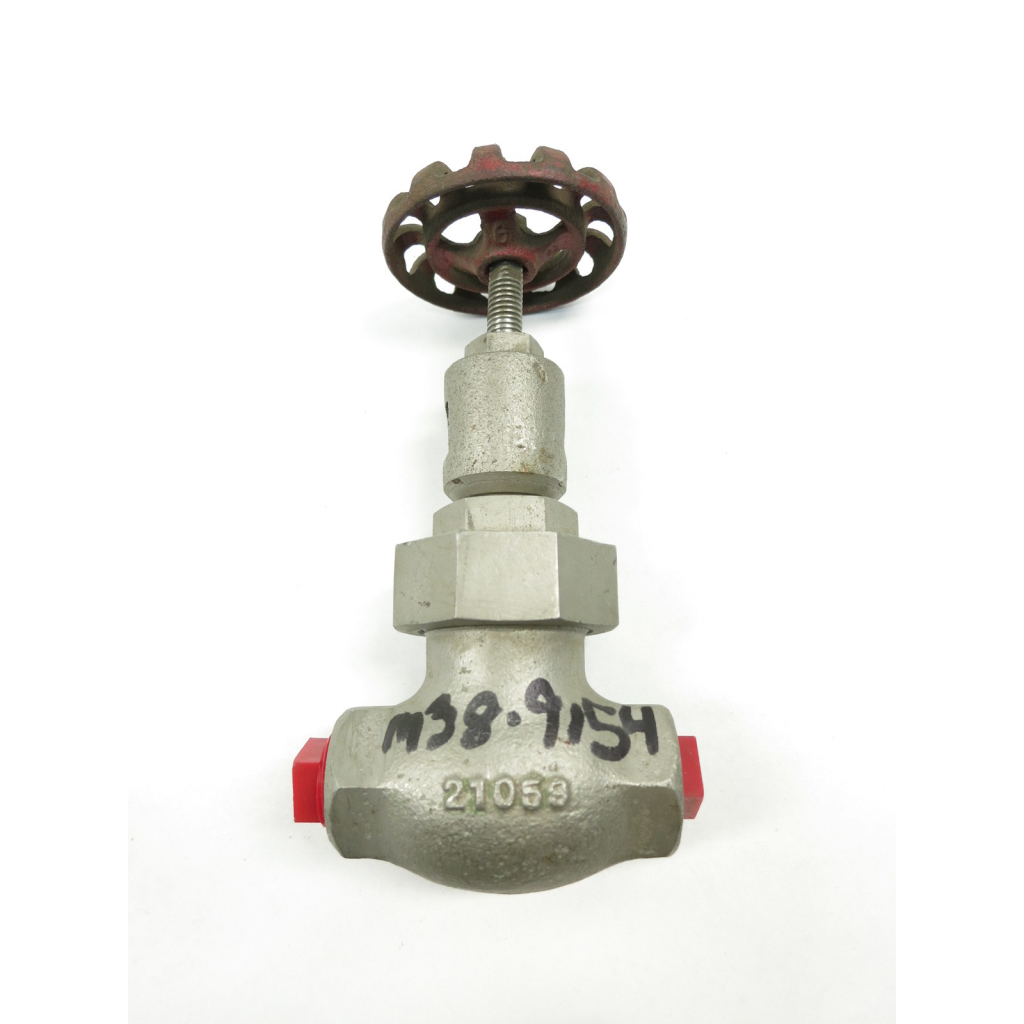 Aloyco 314 Stainless Socket Weld 150 3/4in Globe Valve