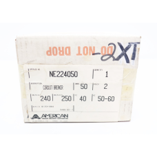 American Circuit Breaker NE224050 2p 50a Amp 240v-ac 250v-dc Circuit Breaker