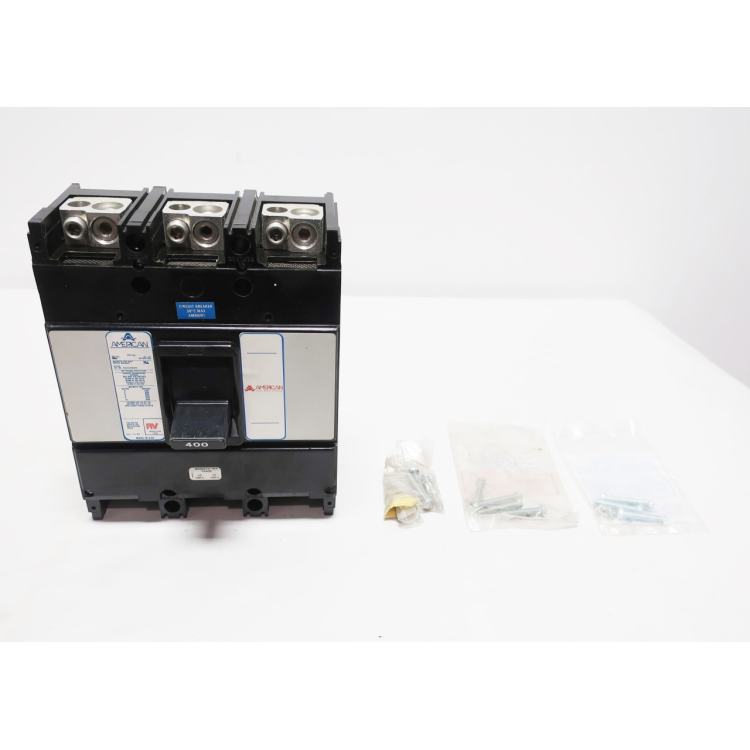 American NJL632400MTO 3p 400a Amp 600v-ac Molded Case Circuit Breaker