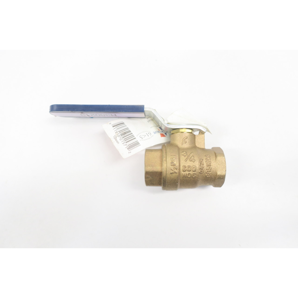American Valve M100 Brass Threaded 3/4in Npt Ball Valve
