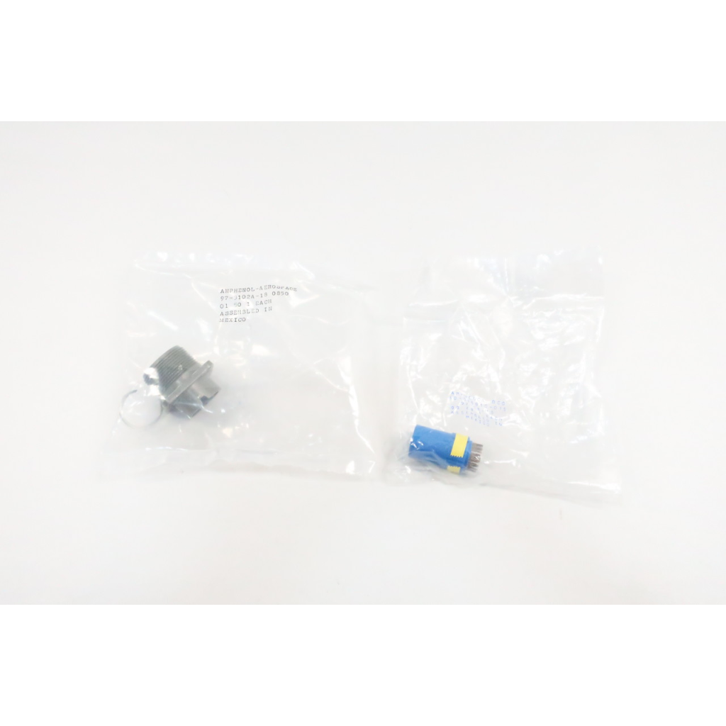 Amphenol 97-3102A-18 97-18-1S 10-pin Connector Assembly