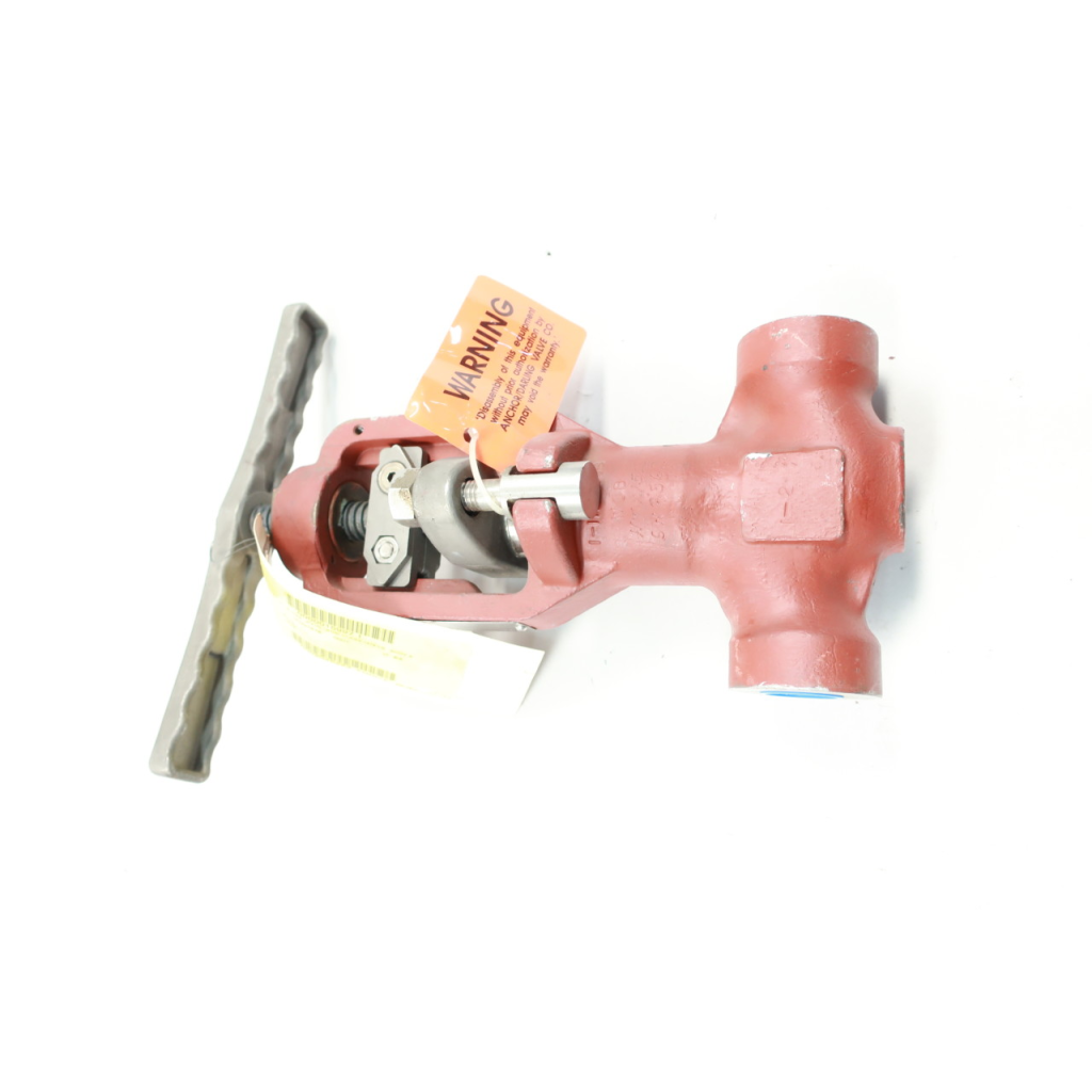 Anchor Darling Manual Socket Weld Globe Valve 3/4in