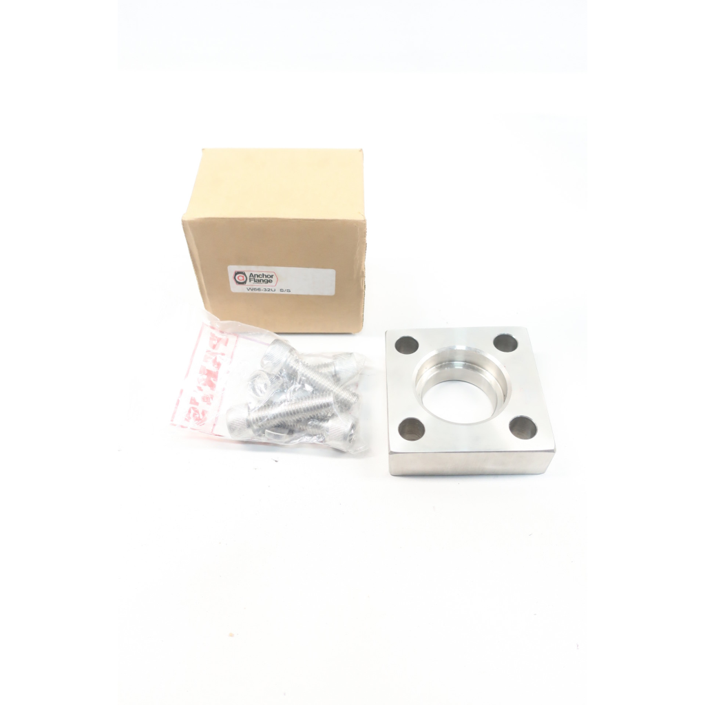 Anchor Flange W66-32U S/S Square 4-bolt Flange