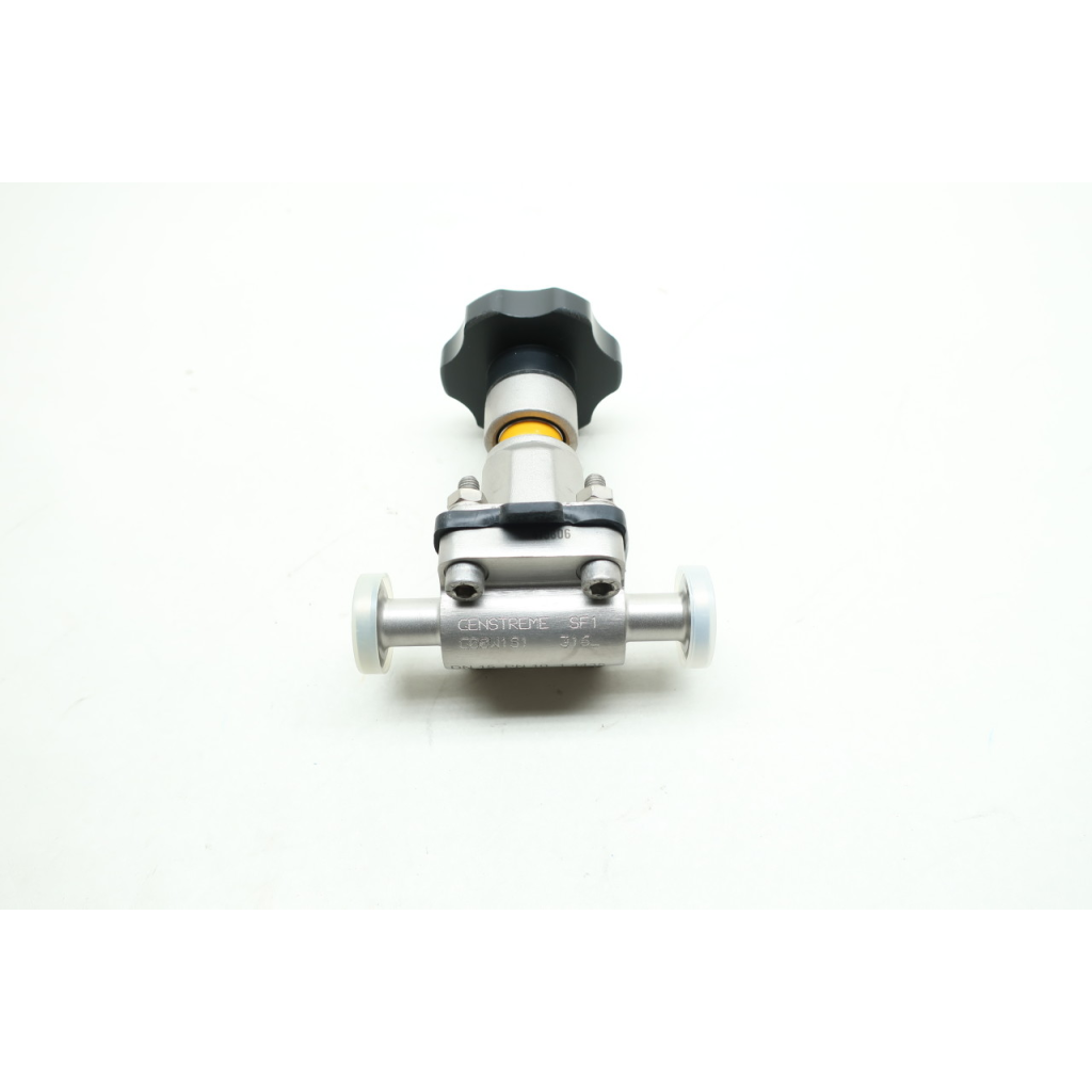 Anderson 10 1.4435 Diaphragm Valve Manual Stainless Tri-clamp Sanitary 1/2in