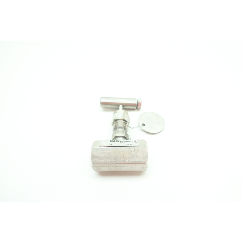 Anderson Greenwood H7HS-3-N Manual Stainless Needle Valve 3460psi 3/8in Npt