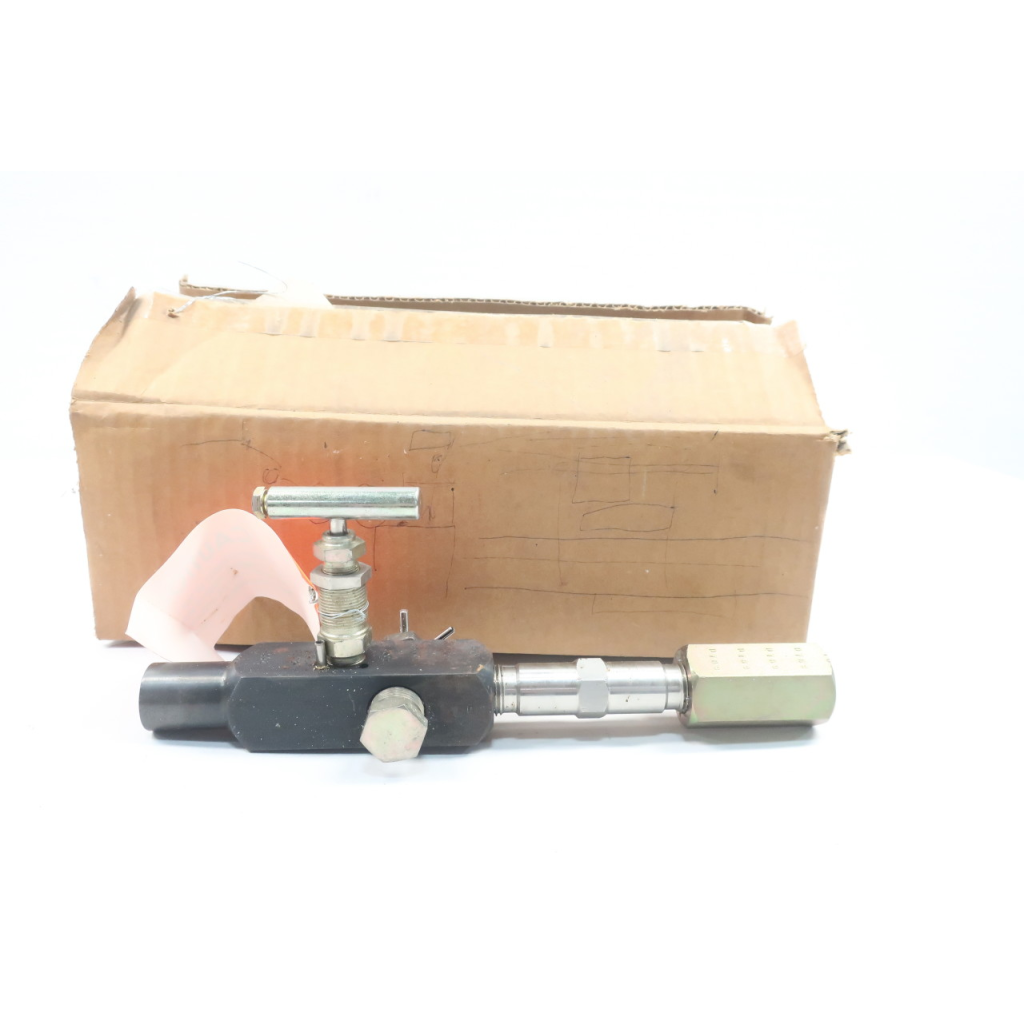 Anderson Greenwood M5HIC-46C-SP Manual Steel Gauge Valve 1/2in Npt