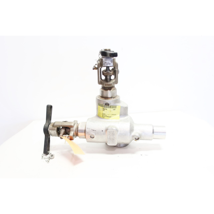 Anderson Greenwood N03-6494-520 Bellows Dbl Blk Valve Stainless Socket Weld 2in