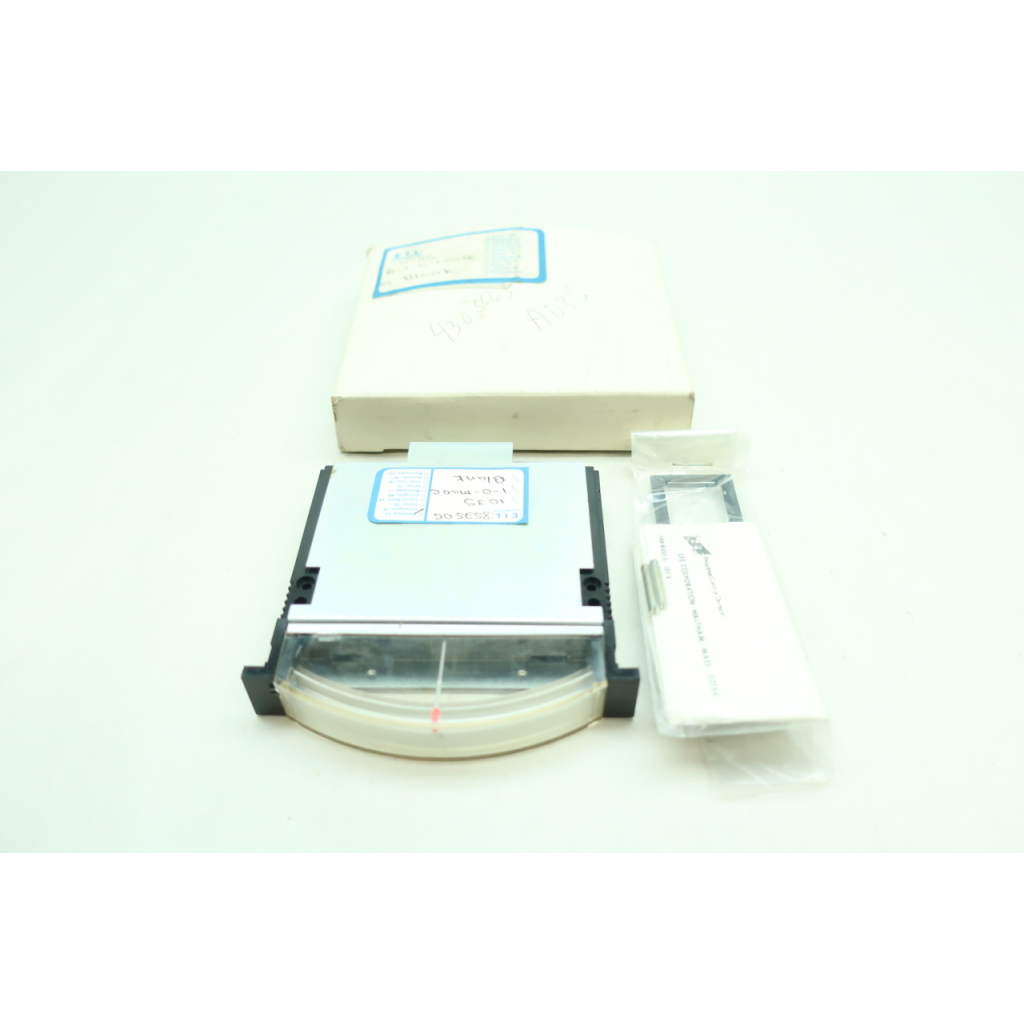 Api 1035 Y5-0043-0000 Blank Shielded Panel Meter 1-0-1madc