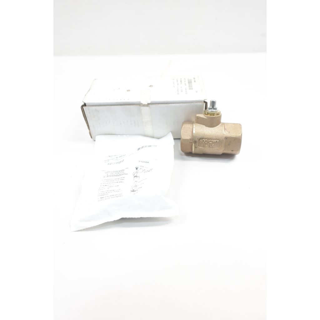 Apollo Manual Bronze 1-1/4in Npt Ball Valve