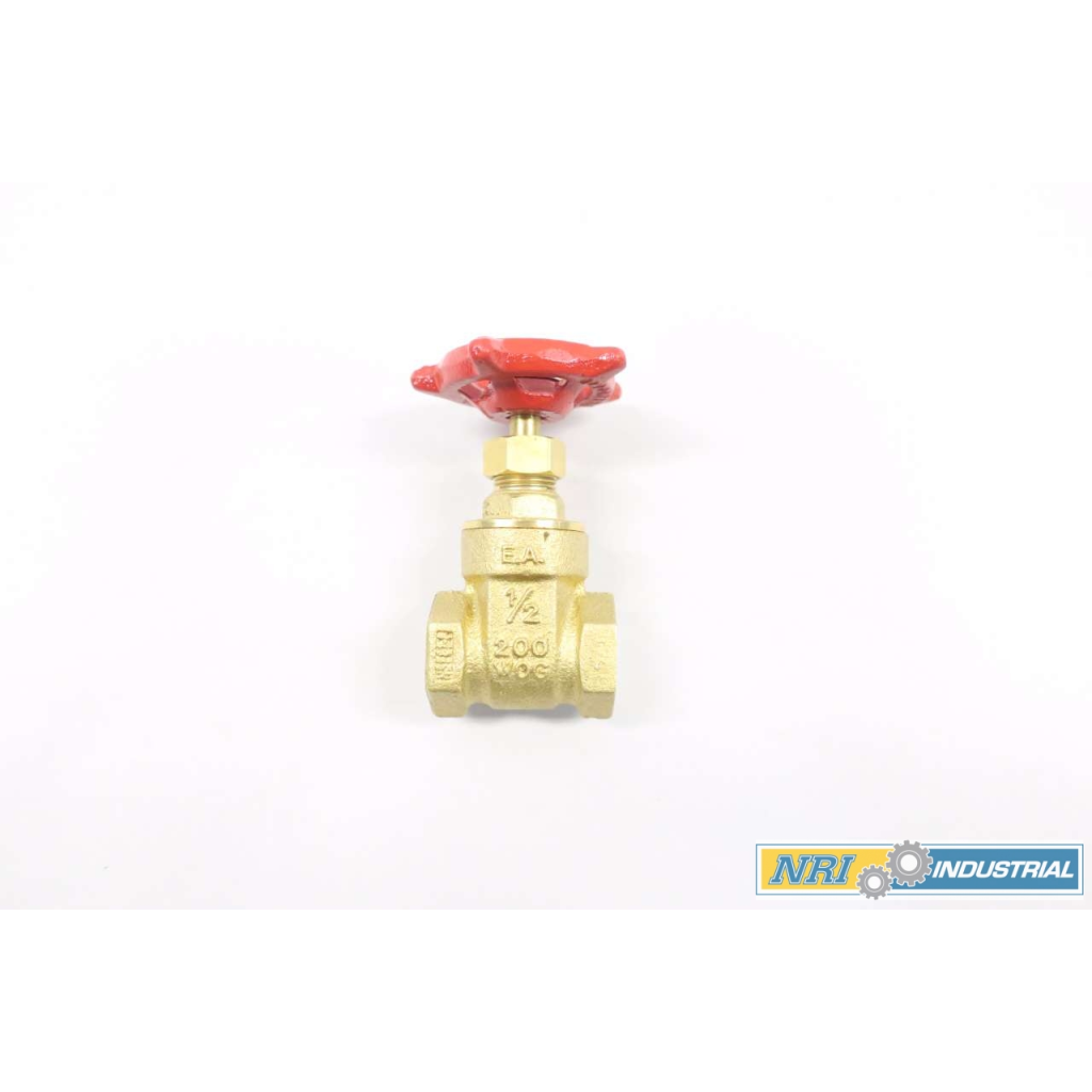 Aqua-dynamic 200wog 1/2 In Npt Brass Threaded Wedge Gate Valve