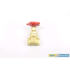 Aqua-dynamic 200wog 1/2 In Npt Brass Threaded Wedge Gate Valve