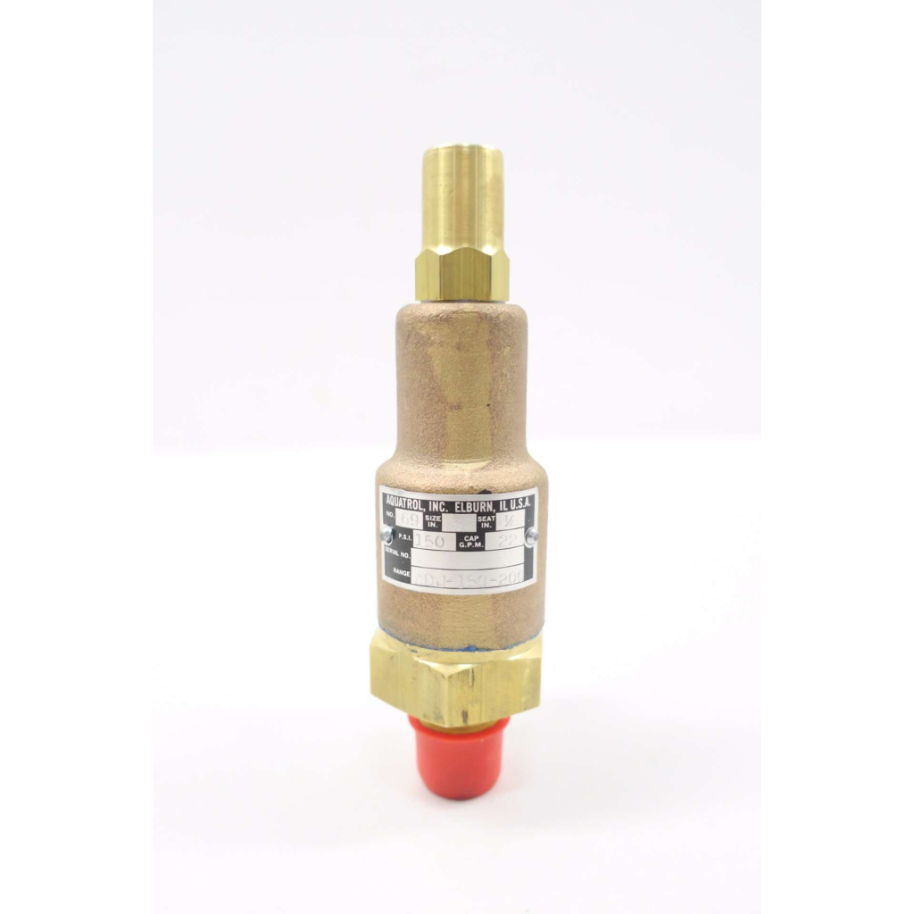 Aquatrol 69 150psi 1/2 In Npt 22gpm Bronze Threaded Relief Valve