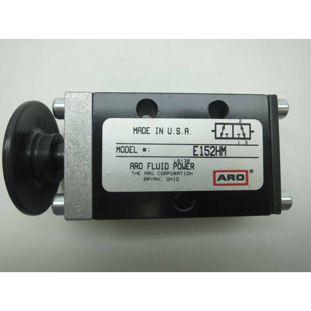 Aro E152HM Palm Button Valve 1/4in Npt