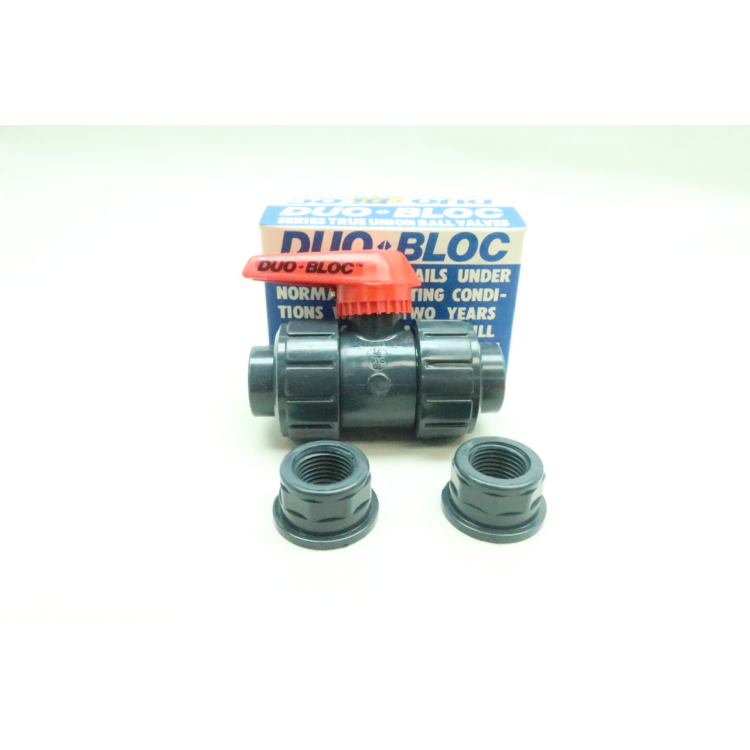 Asahi Duo-bloc Type Av Manual Pvc Ball Valve 1/2in