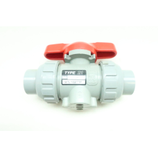 Asahi TYPE 21 Chemline Manual Pvc Ball Valve 1/2in Socket