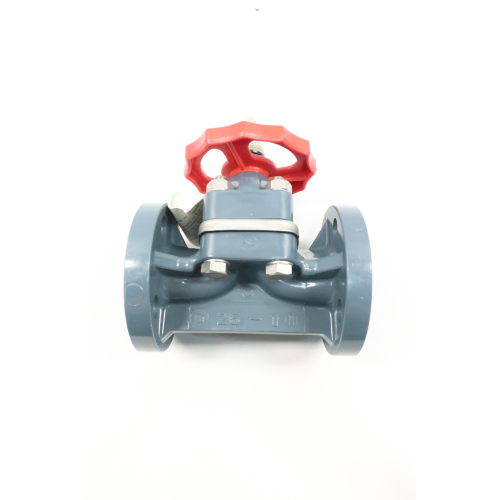 Asahi U-PVC-PTFE Manual Pvc Flanged Diaphragm Valve 1in