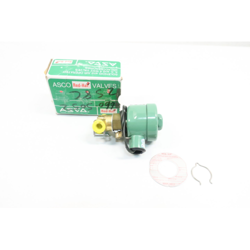 Asco 8262A203PMO Red-hat Solenoid Valve 120v-ac 1/4in Npt
