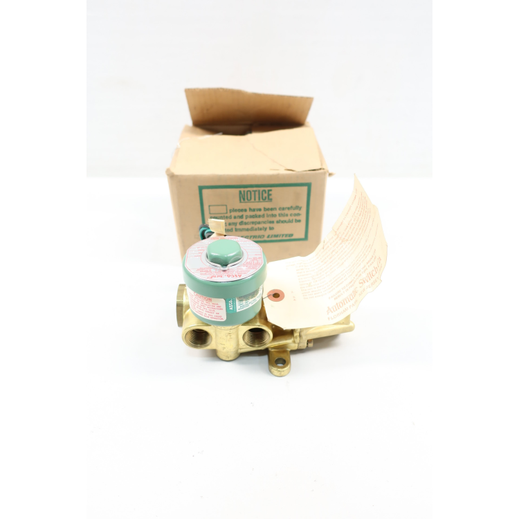 Asco 8344A75Q Red-hat Solenoid Valve 120v-ac 1/2in Npt