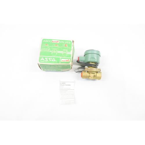Asco 8262C95 Red-hat Solenoid Valve 120v-ac 1/8in Npt