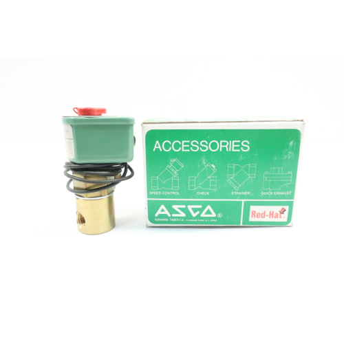 Asco 8262D20MO Red-hat Solenoid Valve 120v-ac 1/4in Npt