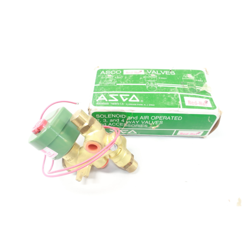 Asco 8300D64RF Red-hat Solenoid Valve 120v-ac 3/8in Npt
