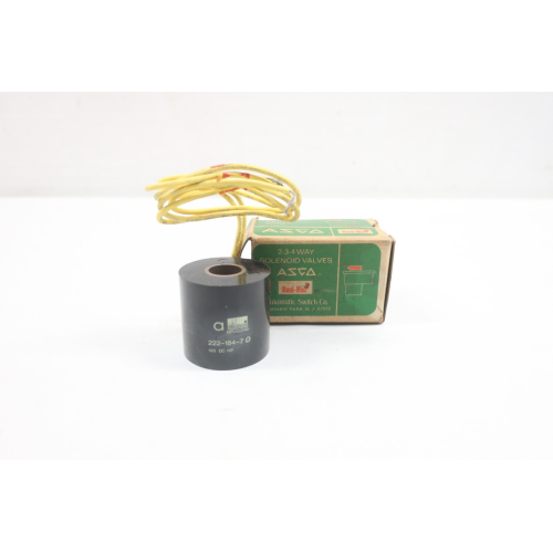 Asco 222-184-16-D Red-hat Solenoid Coil 125v-dc