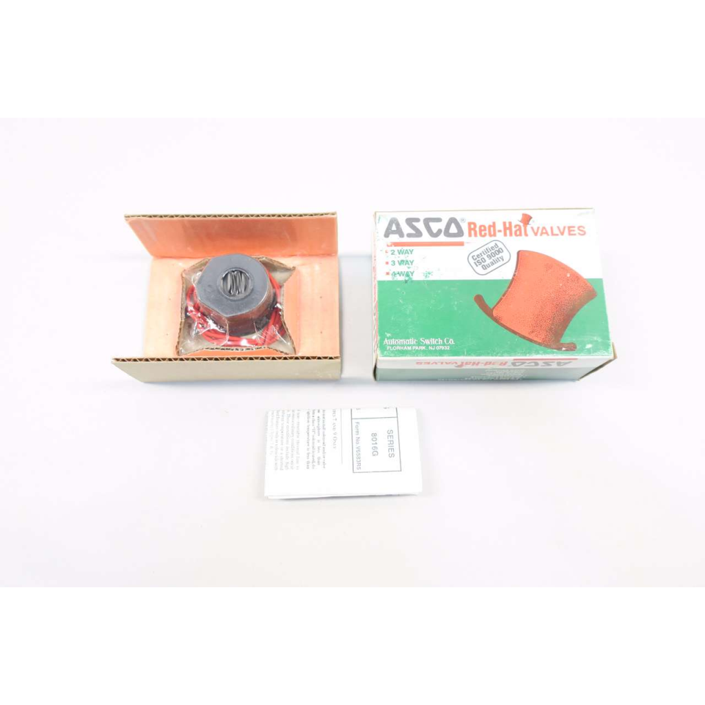 Asco 064-982-4-D Red-hat Solenoid Valve Coil 120v-ac