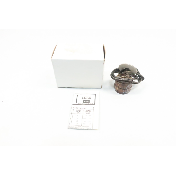 Asco 064-982-4D Solenoid Valve Coil 120v-ac