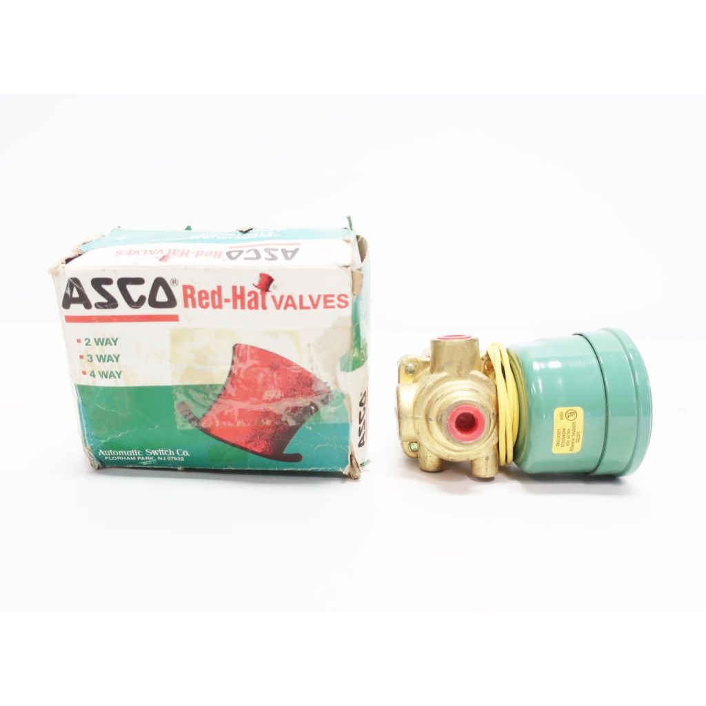 Asco EFHB8342C1M Red-hat 120v-ac 1/4in Npt Solenoid Valve