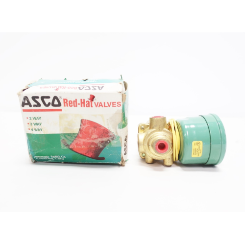 Asco EFHB8342C1M Red-hat 120v-ac 1/4in Npt Solenoid Valve