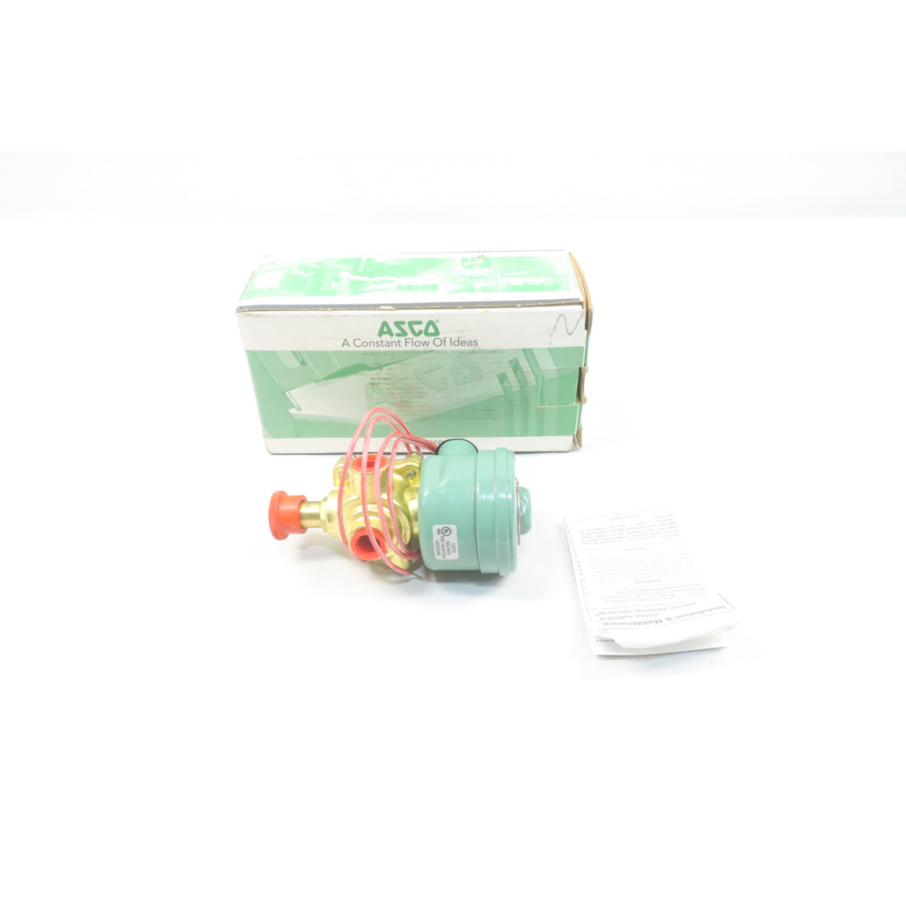 Asco EF8342C3PMS Red-hat Solenoid Valve 120v-ac 3/8in Npt