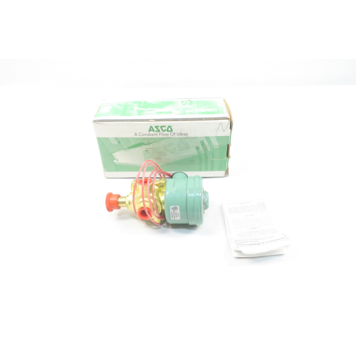 Asco EF8342C3PMS Red-hat Solenoid Valve 120v-ac 3/8in Npt