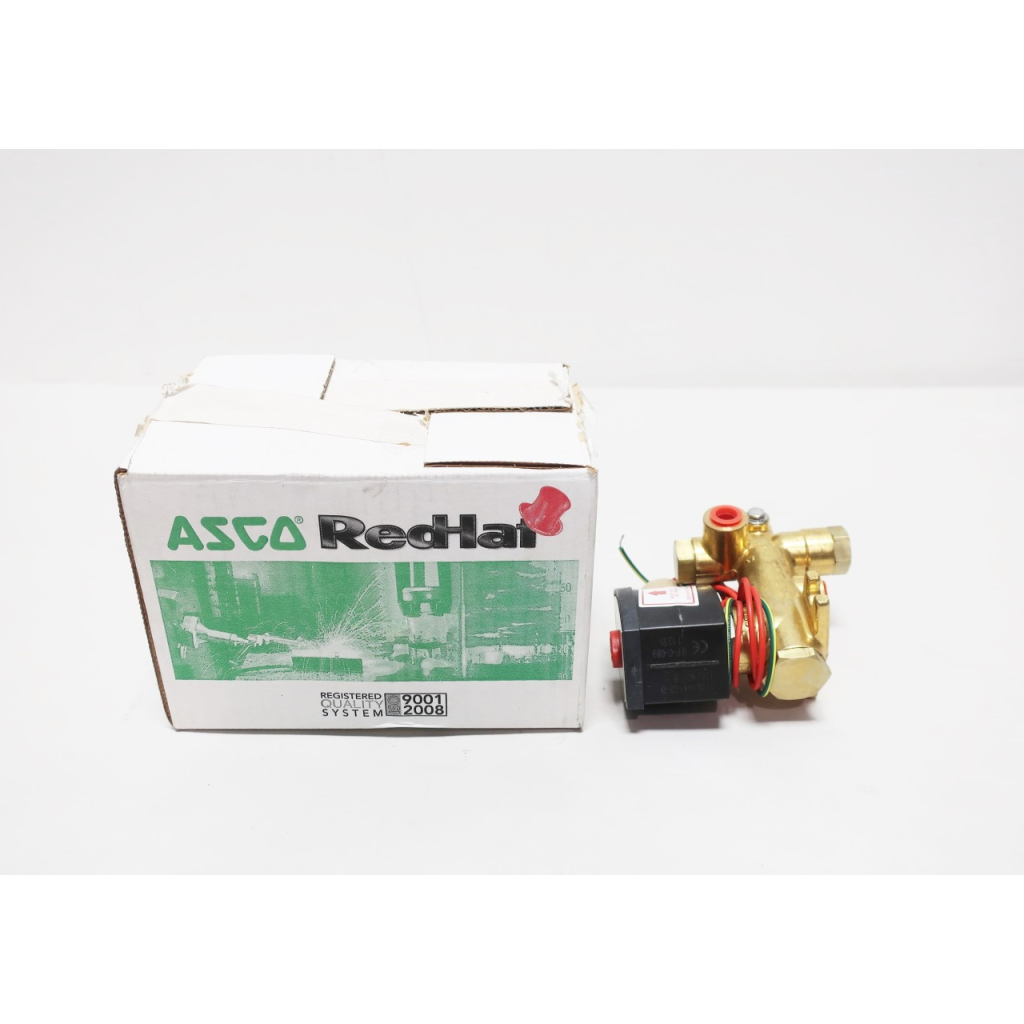 Asco EF8300G081RF Red-hat Ii 3w 120v-ac 1/4in Npt Solenoid Valve
