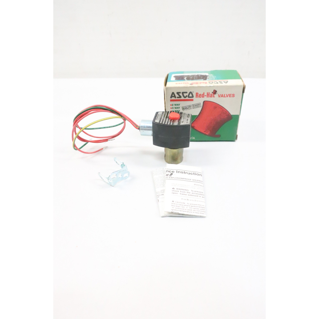 Asco EF8314G23 Red-hat Solenoid Valve 120v-ac 1/4in Npt
