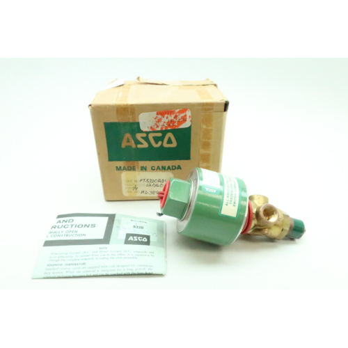 Asco FT8320A240MO Red-hat Solenoid Valve 120v-ac 1/4in Npt Asco FT8320A240MO Red-hat Solenoid Valve 120v-ac 1/4in Npt