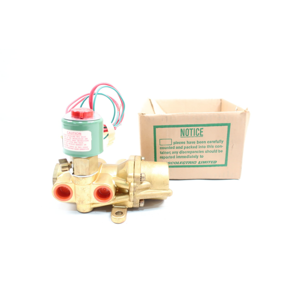 Asco FT8344A74M0 Solenoid Valve 120v-ac 1/2in Npt