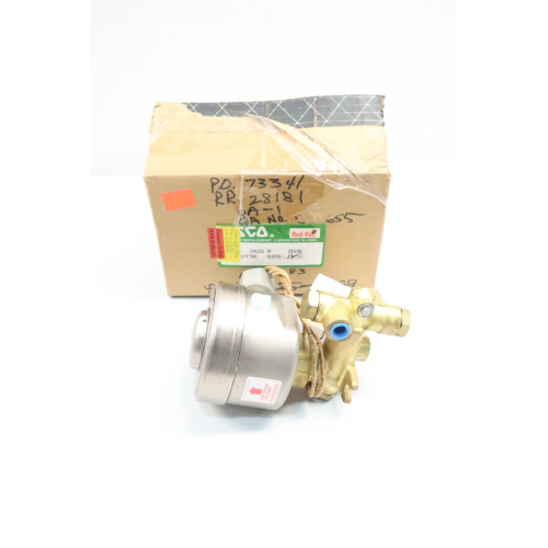 Asco 2063813F Red-hat Solenoid Valve 125v-dc 1/4in Npt