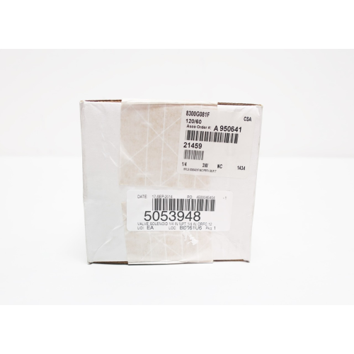 Asco 8300G081F Red-hat Ii 120v-ac 1/4in Npt Solenoid Valve