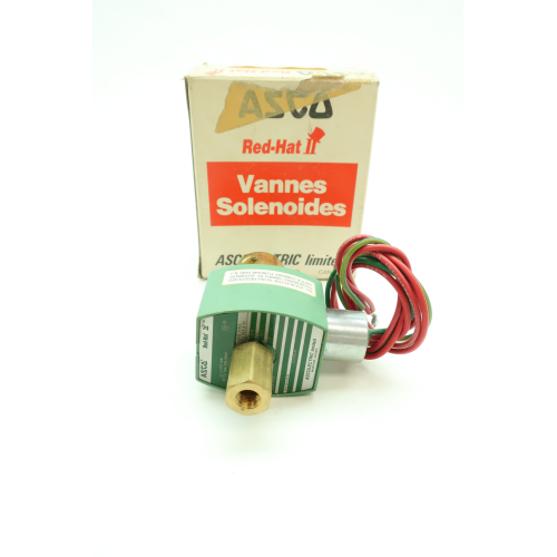 Asco 8030G017 Red-hat Ii Solenoid Valve 120v-ac 1/2in Npt