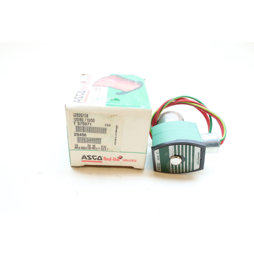 Asco 8262G138 Red-hat 120v-ac 1/4in Npt Solenoid Valve