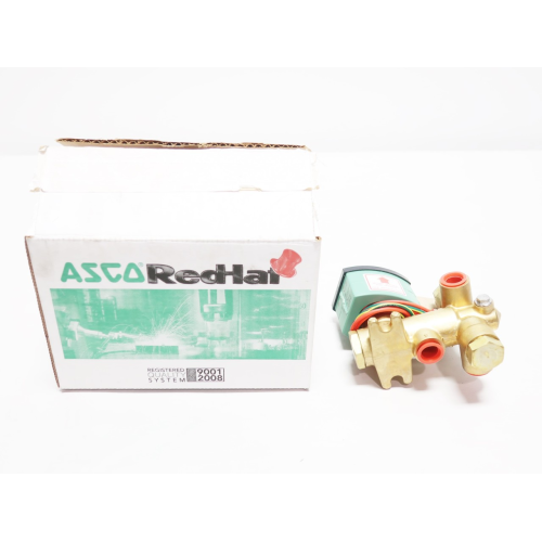 Asco 8300G082U Red-hat Ii 120v-ac 3/8in Npt 3w Solenoid Valve