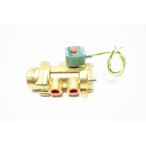 Asco HC8344G076 Red-hat 4-way Solenoid Valve 125v-dc 3/4in Npt