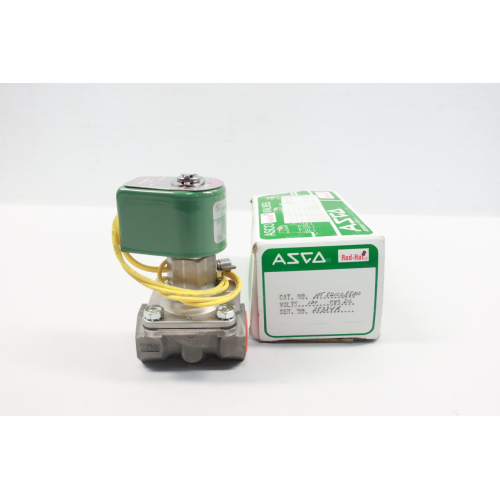 Asco HT8210C88MO Red-hat Solenoid Valve 120v-dc 3/4in Npt