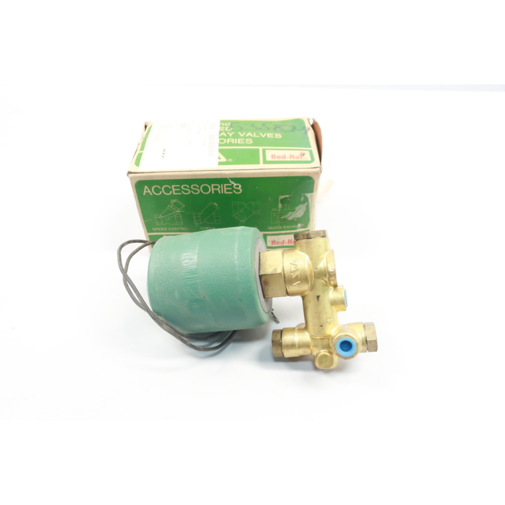 Asco HV2023012F Red-hat Solenoid Valve 125v-dc 1/4in Npt