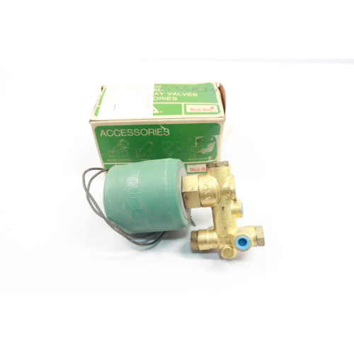 Asco HV2023012F Red-hat Solenoid Valve 125v-dc 1/4in Npt