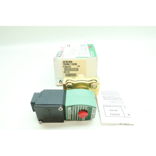 Asco JKF8210G9 Red-hat Ii Solenoid Valve 120v-ac 3/4in Npt