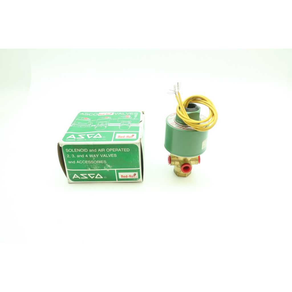 Asco JV2048542 HV226818-1 Red-hat Ii Solenoid Valve 120vac 1/4in Npt